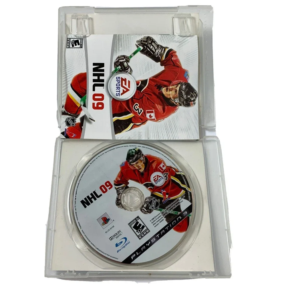 NHL 09 (Sony PlayStation 3, 2008) PS3 Hockey Video Game